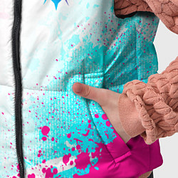 Детский жилет Code Geass neon gradient style: надпись, символ, цвет: 3D-черный — фото 2