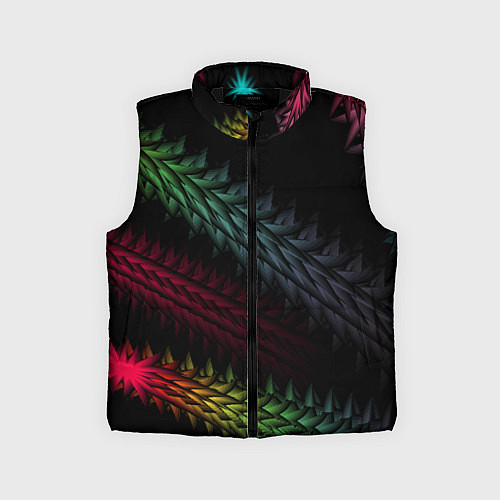 Детский жилет Звездный салют / 3D-Черный – фото 1