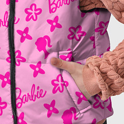 Детский жилет Барби паттерн розовый, цвет: 3D-черный — фото 2