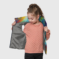 Детский жилет Миражи, цвет: 3D-светло-серый — фото 2