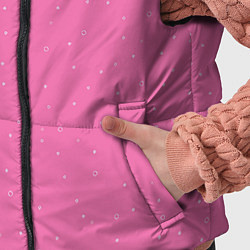 Детский жилет Нежный розовый кружочки, цвет: 3D-светло-серый — фото 2