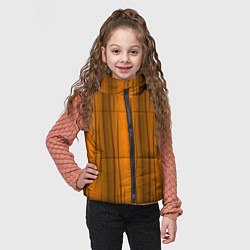 Детский жилет Текстура бревна вертикальные, цвет: 3D-светло-серый — фото 2