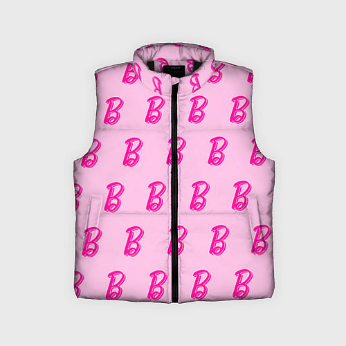 Детский жилет Буква В и скорпион на спине / 3D-Черный – фото 1