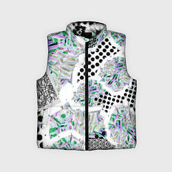 Детский жилет Контрастная абстракция