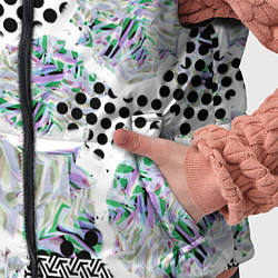 Детский жилет Контрастная абстракция, цвет: 3D-черный — фото 2