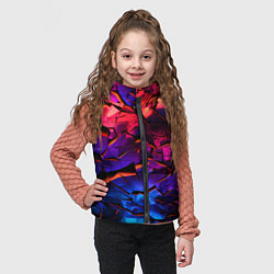 Детский жилет Светящаяся Земля, цвет: 3D-красный — фото 2