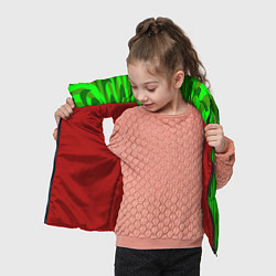 Детский жилет Травяные стрелы, цвет: 3D-красный — фото 2