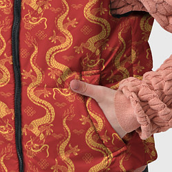 Детский жилет Символ года дракон, цвет: 3D-черный — фото 2