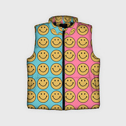Детский жилет Smiley, цвет: 3D-черный