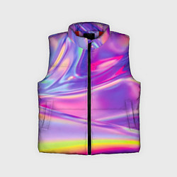 Детский жилет Радужное северное сияние