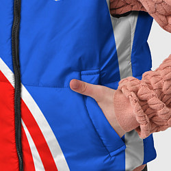 Детский жилет Герб РФ - white sport, цвет: 3D-черный — фото 2