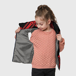 Детский жилет Национальный черный, цвет: 3D-светло-серый — фото 2
