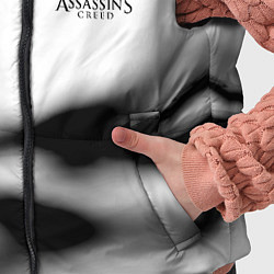 Детский жилет Assassins Creed logo texture, цвет: 3D-красный — фото 2