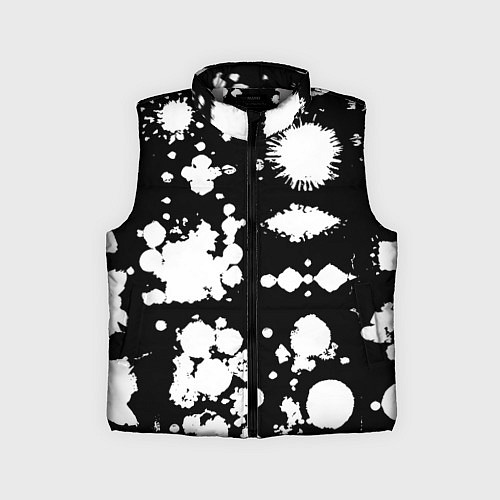 Детский жилет Фантазийный космический паттерн / 3D-Светло-серый – фото 1