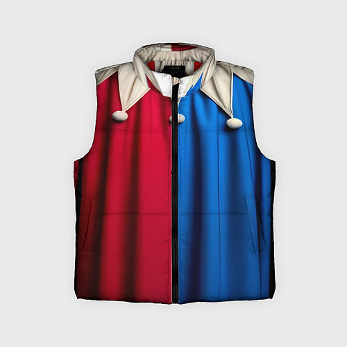 Детский жилет Костюм шута наряд / 3D-Красный – фото 1