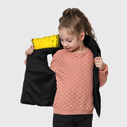 Детский жилет Roblox - gold gradient по-вертикали, цвет: 3D-черный — фото 2