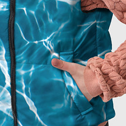 Детский жилет Кристально чистая вода, цвет: 3D-черный — фото 2