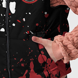 Детский жилет Umbrella Security на спортивном красно бело чёрном, цвет: 3D-черный — фото 2