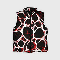 Детский жилет Красная морская волна