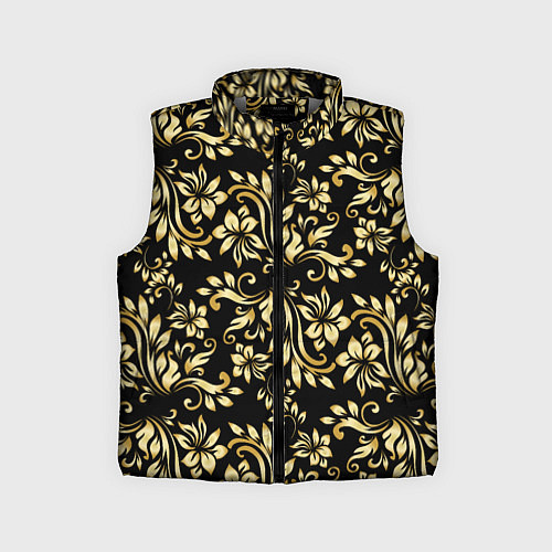 Детский жилет Gold khokhloma / 3D-Светло-серый – фото 1