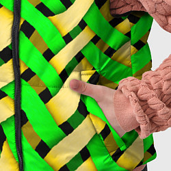 Детский жилет Кислотная объёмная плетёнка, цвет: 3D-красный — фото 2