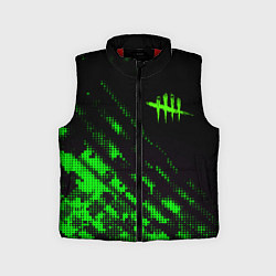 Детский жилет Dead by daylight green neon