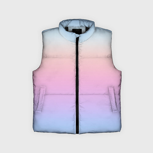 Детский жилет Легкий голографический градиент / 3D-Черный – фото 1