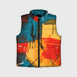Детский жилет Картина маслом