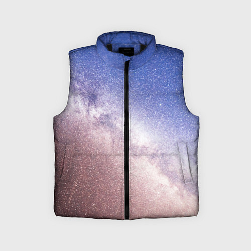 Детский жилет Галактика млечный путь / 3D-Черный – фото 1