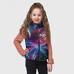 Детский жилет Mass Effect - N7, цвет: 3D-черный — фото 2