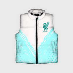 Детский жилет Liverpool logo texture fc, цвет: 3D-черный