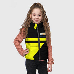 Детский жилет Chevrolet yellow star, цвет: 3D-светло-серый — фото 2