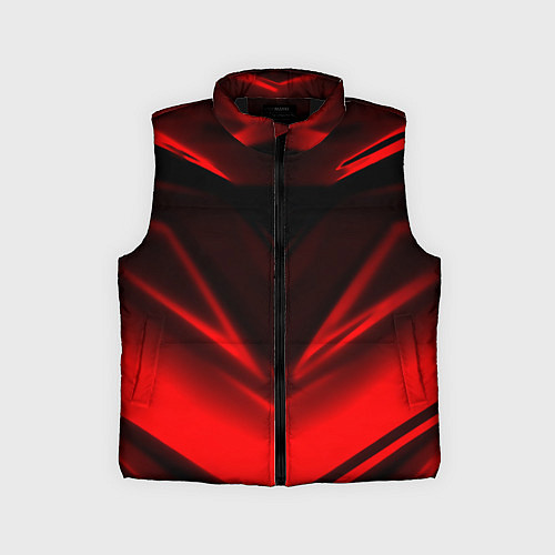 Детский жилет Geometry stripes line / 3D-Черный – фото 1