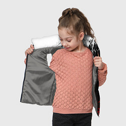 Детский жилет Helldivers 2: Skull Logo, цвет: 3D-светло-серый — фото 2