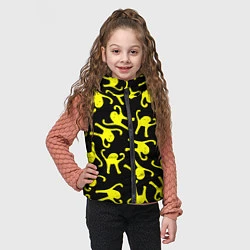 Детский жилет Ъуъ съука pattern mem, цвет: 3D-светло-серый — фото 2