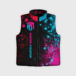 Детский жилет Atletico Madrid - neon gradient по-вертикали