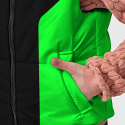 Детский жилет Skoda pattern sport green, цвет: 3D-светло-серый — фото 2