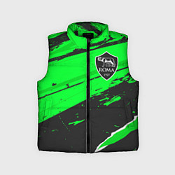 Детский жилет Roma sport green, цвет: 3D-черный