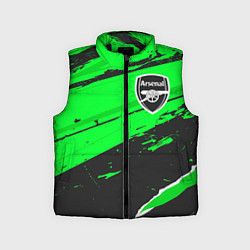 Детский жилет Arsenal sport green, цвет: 3D-черный