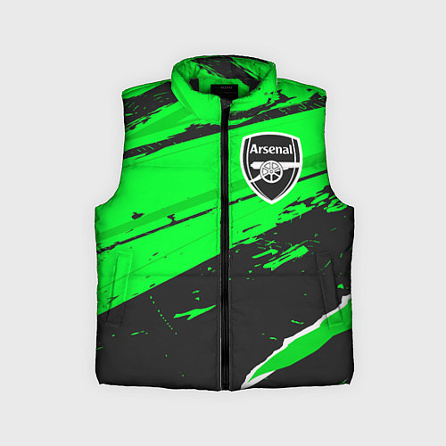 Детский жилет Arsenal sport green / 3D-Черный – фото 1