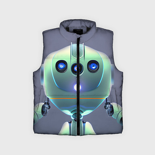 Детский жилет Робот человекоподобный / 3D-Черный – фото 1