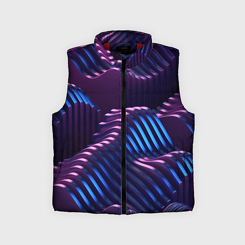 Детский жилет Объемные пластины изгибающиеся / 3D-Красный – фото 1