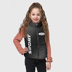 Детский жилет Ford sport carbon, цвет: 3D-черный — фото 2