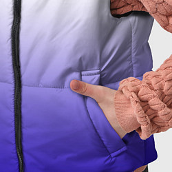 Детский жилет Градиент белый ультрамарин, цвет: 3D-светло-серый — фото 2