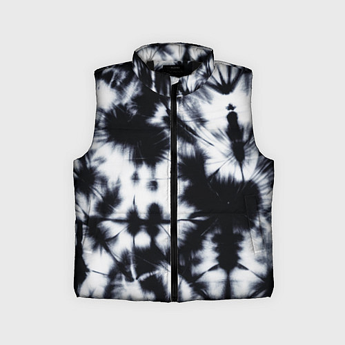 Детский жилет Серый тай дай / 3D-Черный – фото 1