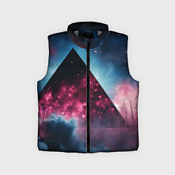 Детский жилет Космическая пирамида