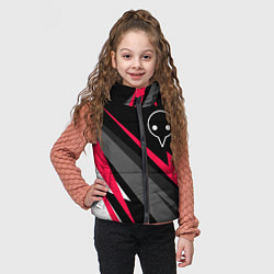 Детский жилет Evangelion electro lines, цвет: 3D-черный — фото 2