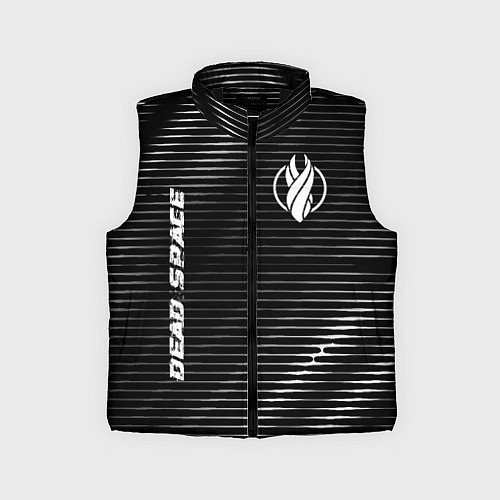 Детский жилет Dead Space metal game lines / 3D-Черный – фото 1