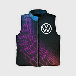 Детский жилет Volkswagen neon hexagon