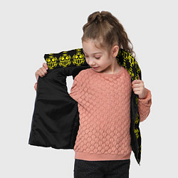 Детский жилет One piece pirate king pattern, цвет: 3D-черный — фото 2